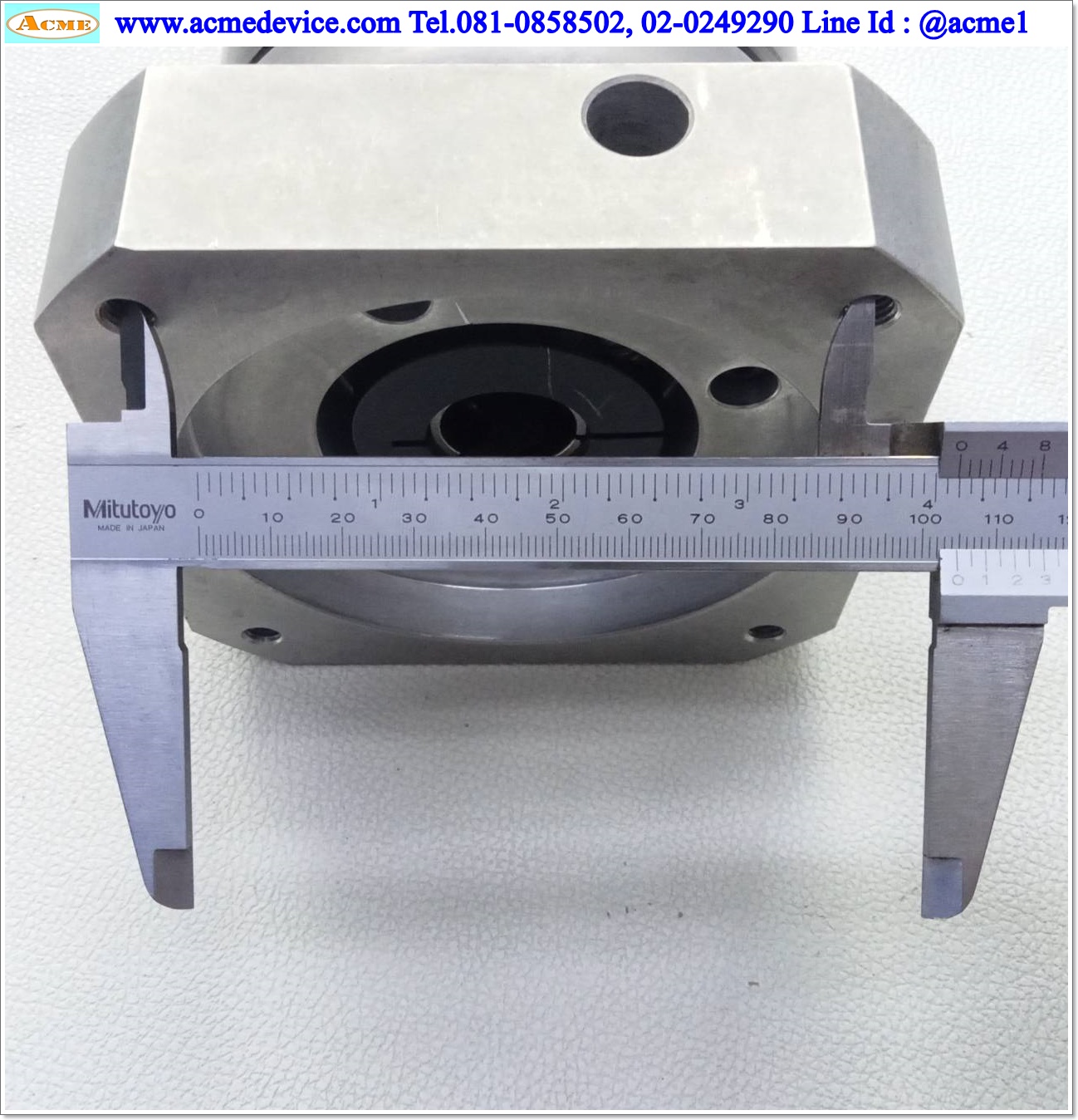 Gear Head APEX รุ่น PE ll 120, Retio 10:1 (เพลาเข้า 24 mm., ออก 32 mm.), for 1kW, 1.5kW, 3kW