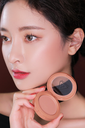 บลัชออน3CE Mood Recipe Face Blush on สีRose Beige