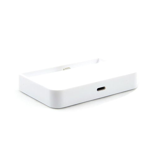 ที่วาง iPhone5/6/6plus พร้อมชาร์จได้ สีขาว