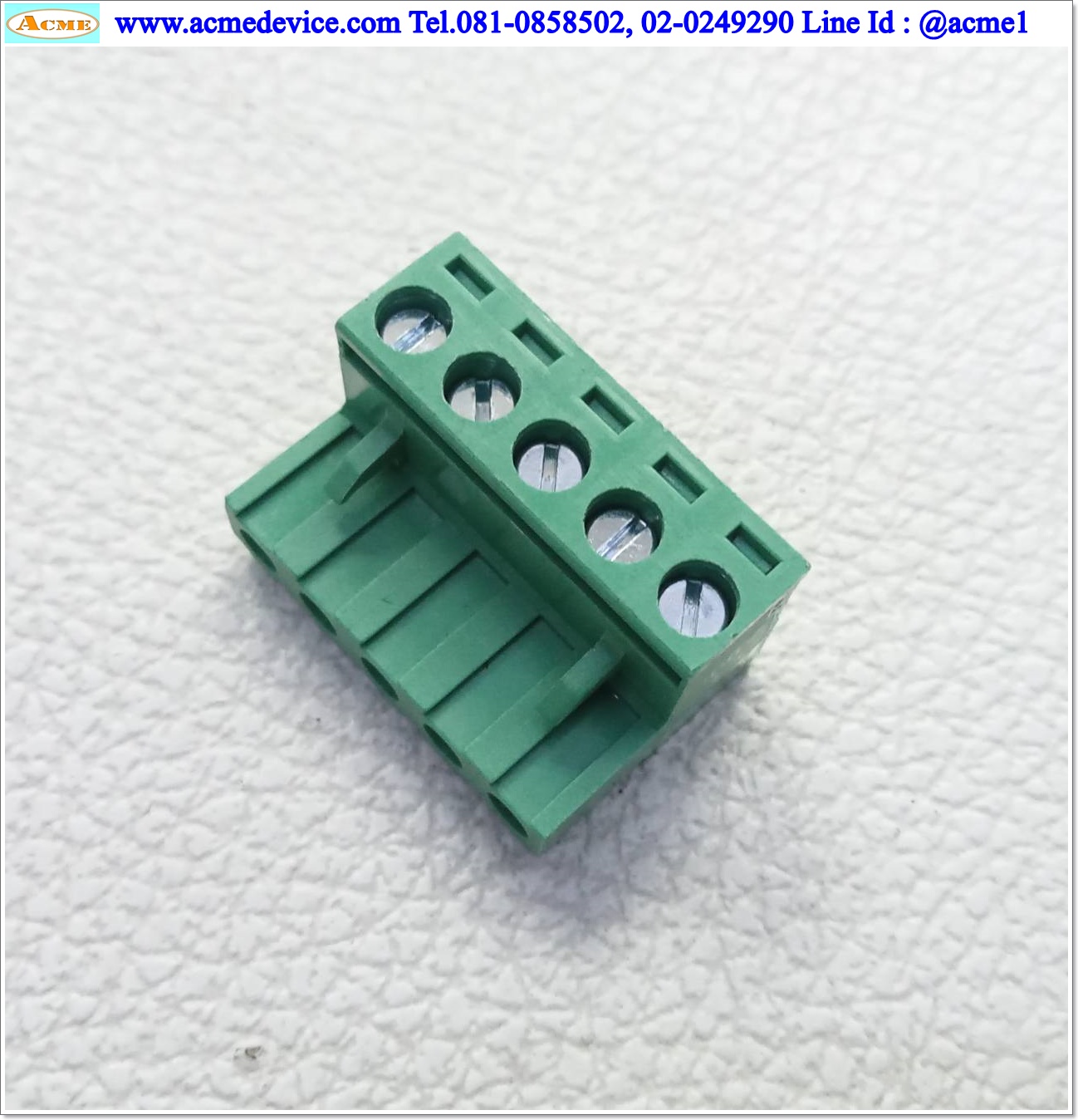 Terminal Block Connector รุ่น KF2EDGK 5.08 2EDG 5P, 5 Pin