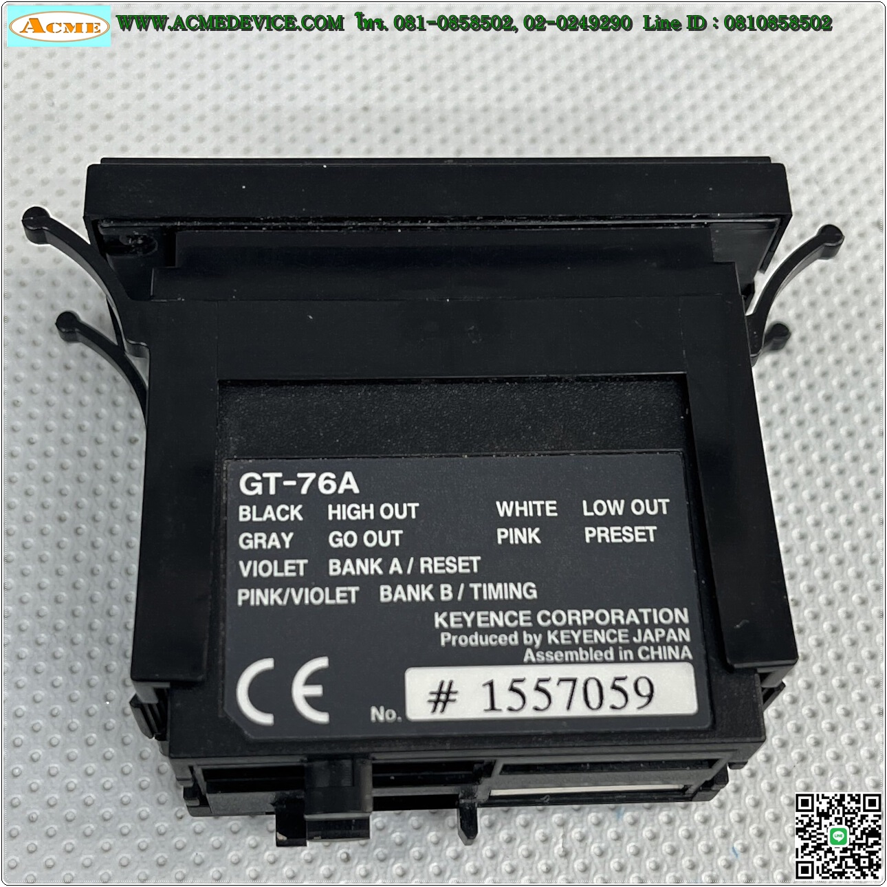 Contact Sensor Amp Keyence รุ่น GT-76A