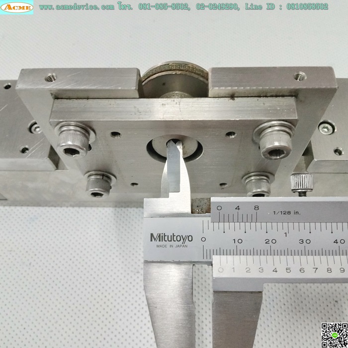 Conveyor ขนาด 40 mm. x 300 mm. x 90 mm., ร่อง 7.5 mm., หน้าแปลน 70 mm.