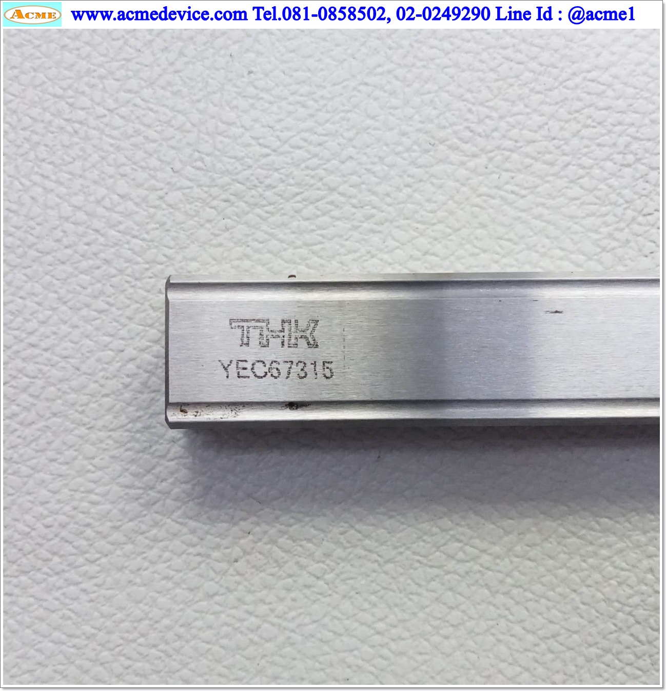Linear Air Lock CKD รุ่น LMB-SR-20-FL603556, THK YEC67315, รางสไลด์ขนาด 20x110 mm.