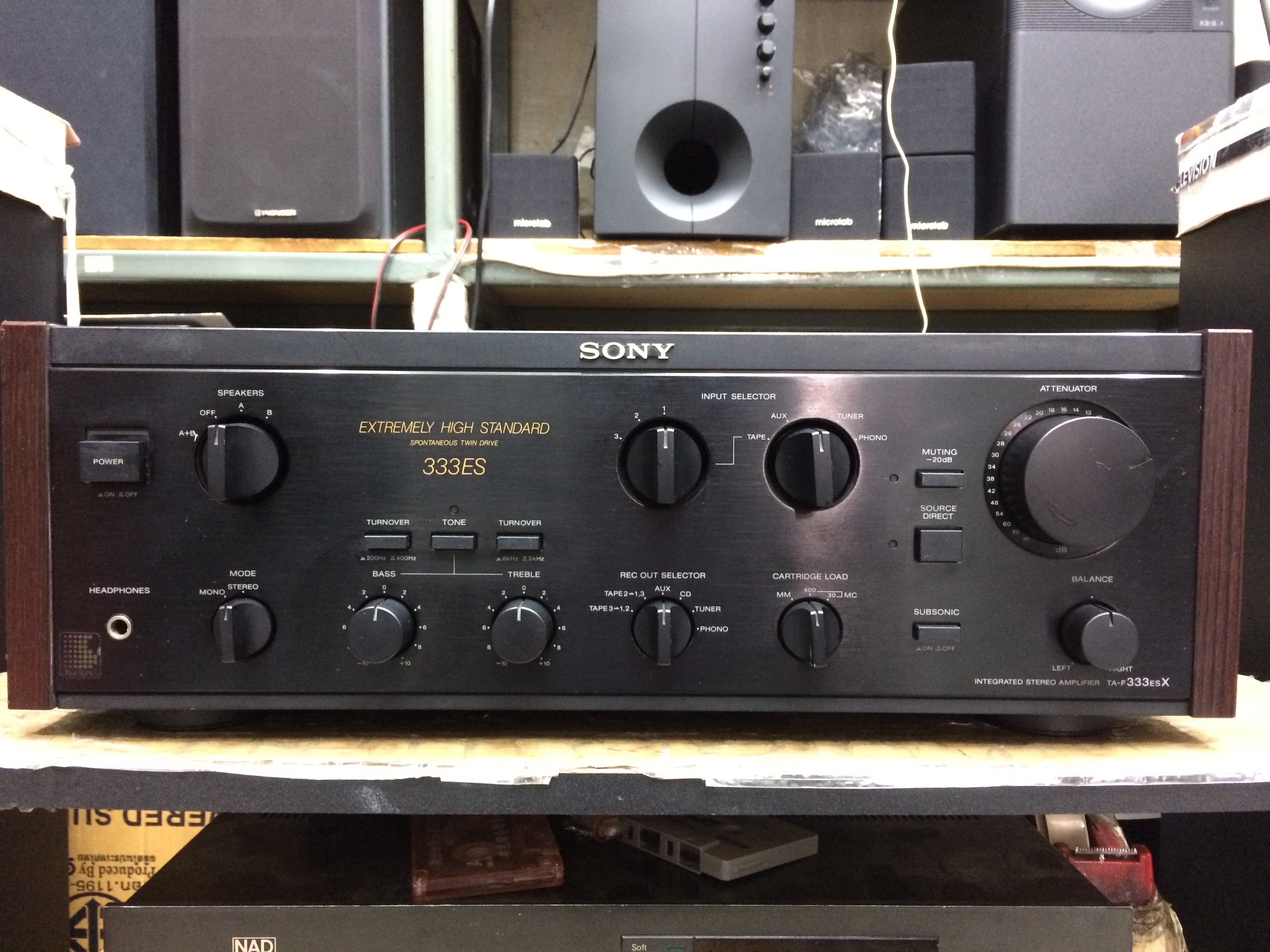 Sony TA-F333ES Stereo Integrated Amplifier (ไฟ100V)
