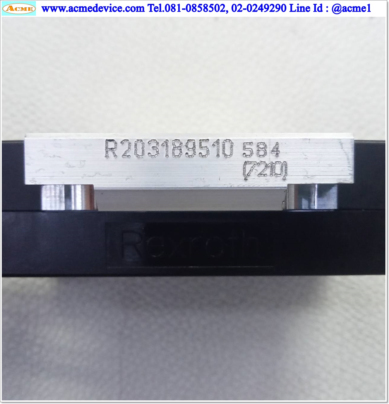 Linear Block Rexroth รุ่น R203189510, ขนาด 20 mm x 86 mm