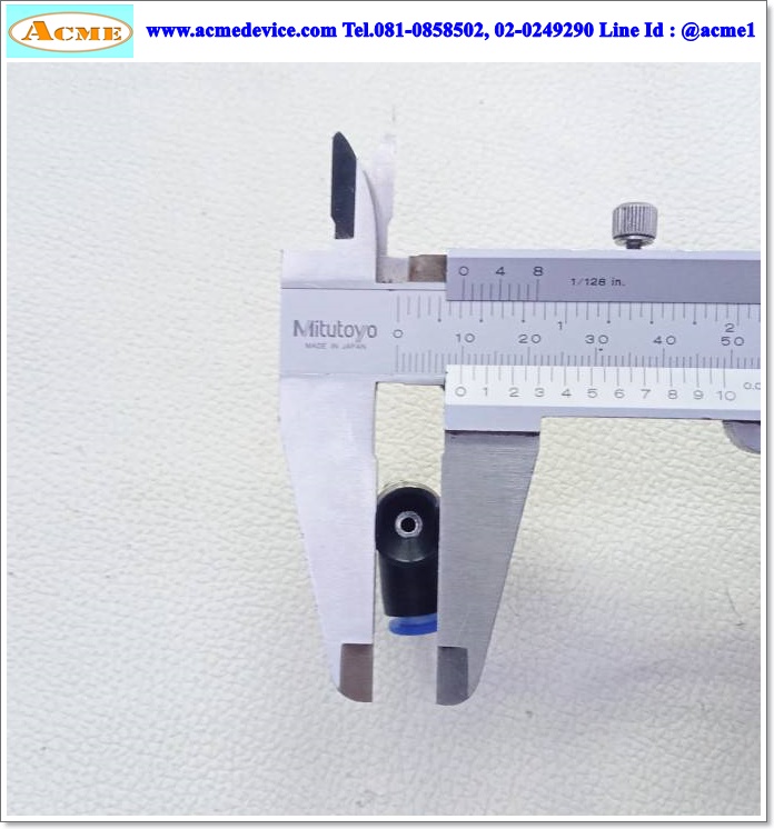 Vacuum Pad รุ่น ZPR10UN-06-B5, Pad dia 10mm, Port size 6mm