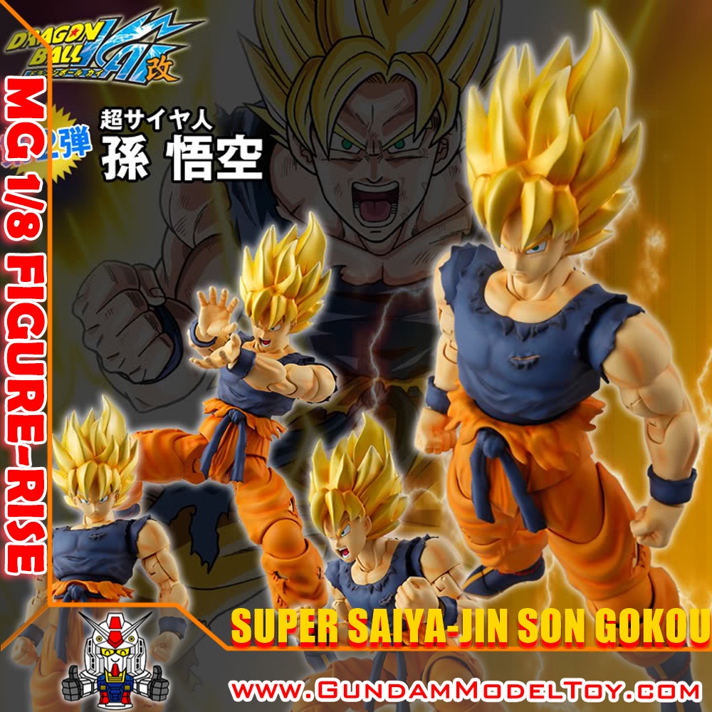 MG 1/8 FIGURE-RISE SUPER SAIYA-JIN SON GOKOU ฟิกเกอร์ไรส์ ซุปเปอร์ ไซย่า ซุน โกคู