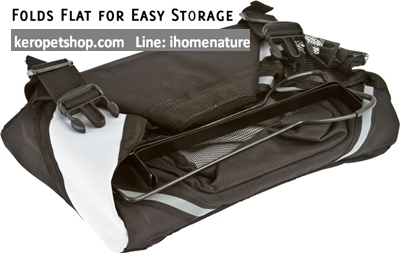 กระเป๋าสุนัข 3 in 1 หิ้ว สะพาย ใส่จักรยานได้ Type 01-2 สีน้ำตาล