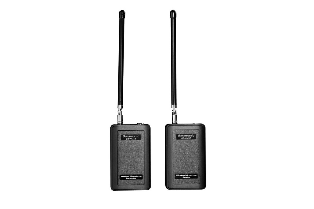 Saramonic SR-WM4C Wireless 4-Channel VHF Lavalier Omnidirectional Microphone System (200' Range) รับประกันศูนย์ไทย 1 ปี