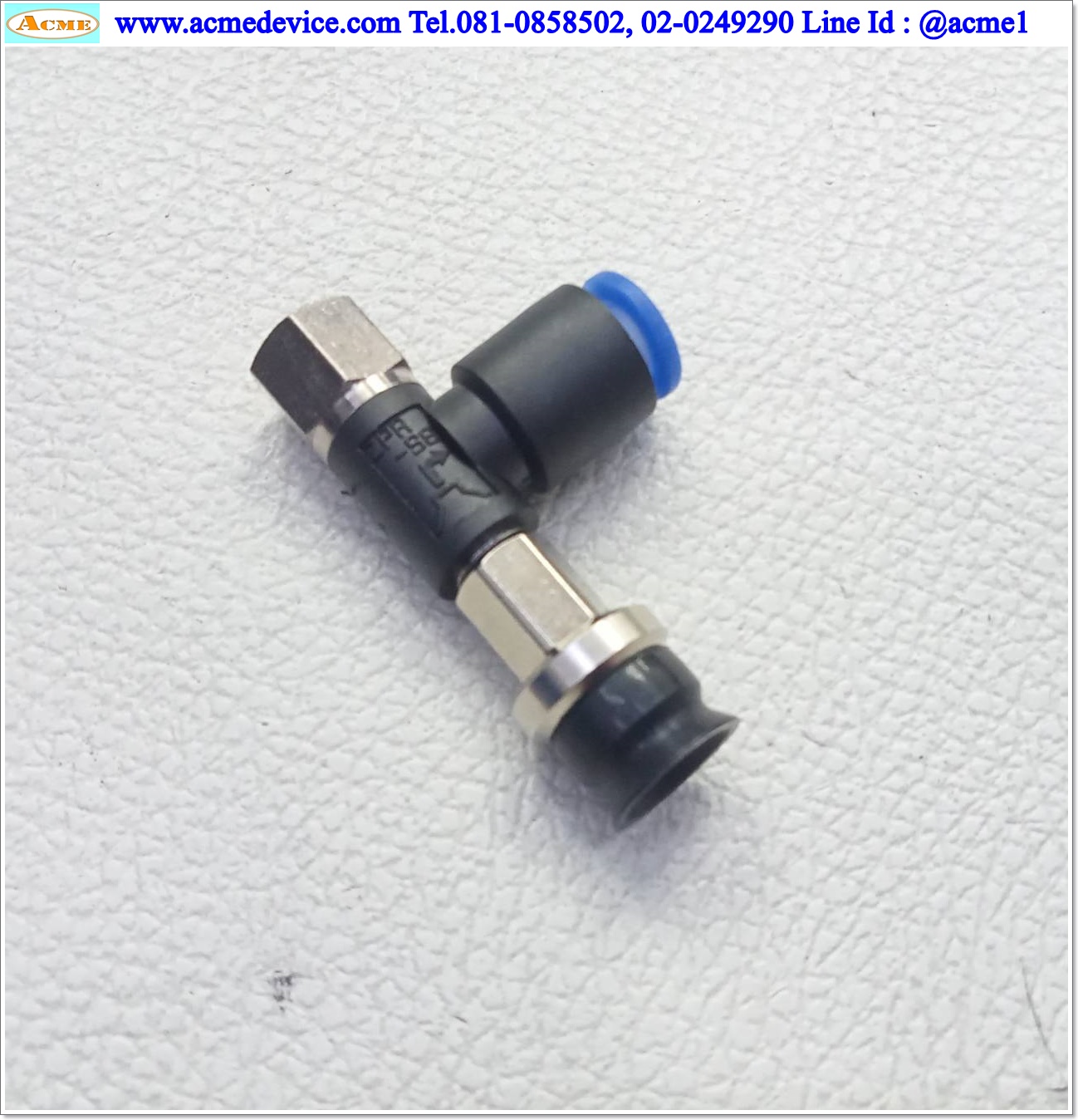 Vacuum Pad รุ่น ZPR10UN-06-B5, Pad dia 10mm, Port size 6mm