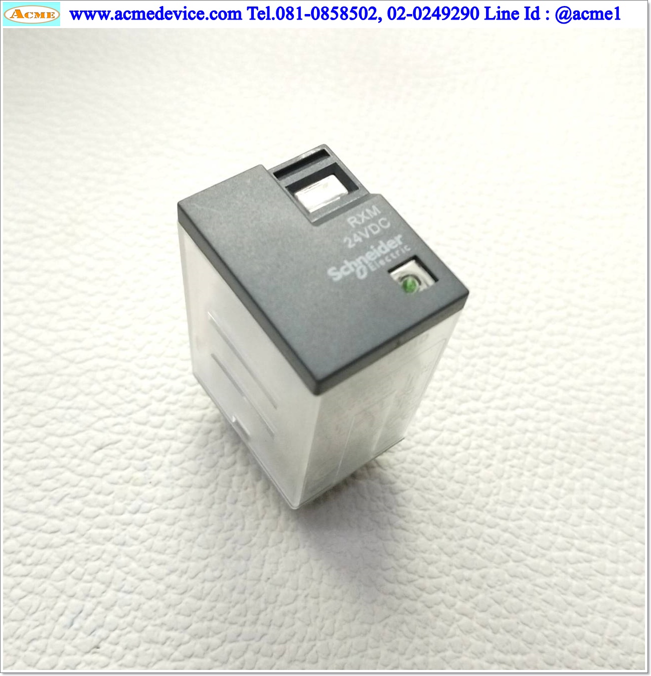 Relay Schneider รุ่น RXM2LB2BD, Coil 24Vdc