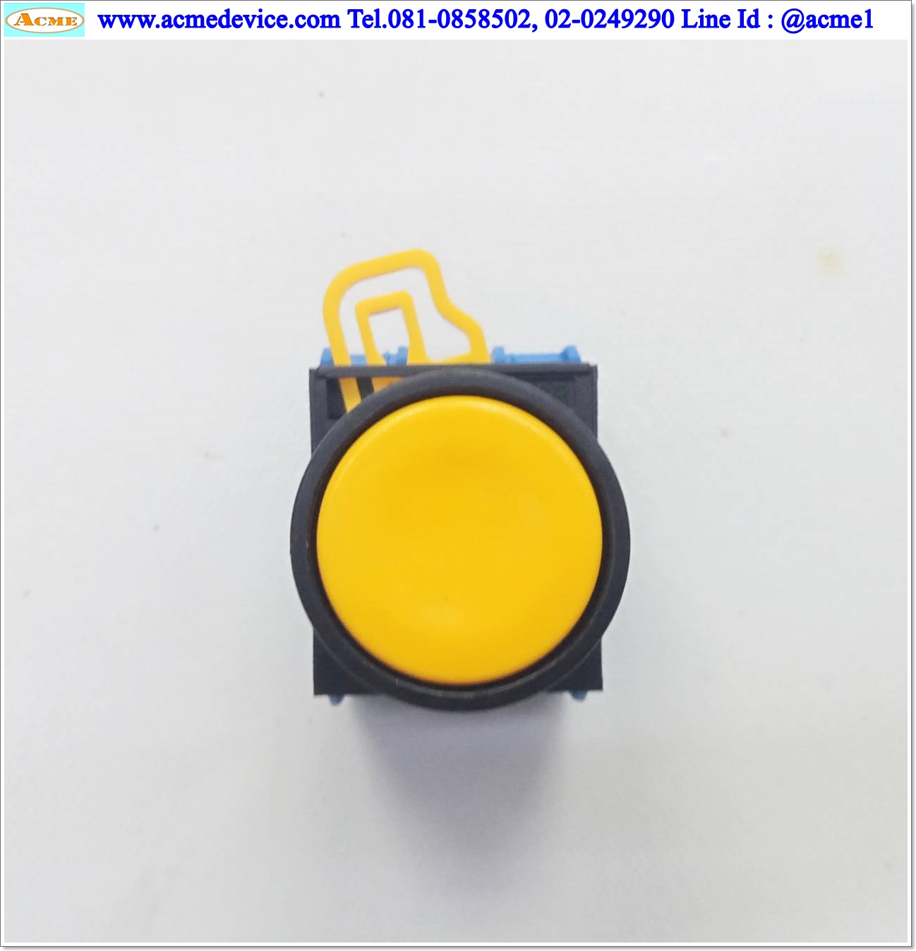 Pushbutton Switch Idec รุ่น YW1B-M1E10Y, 1NO