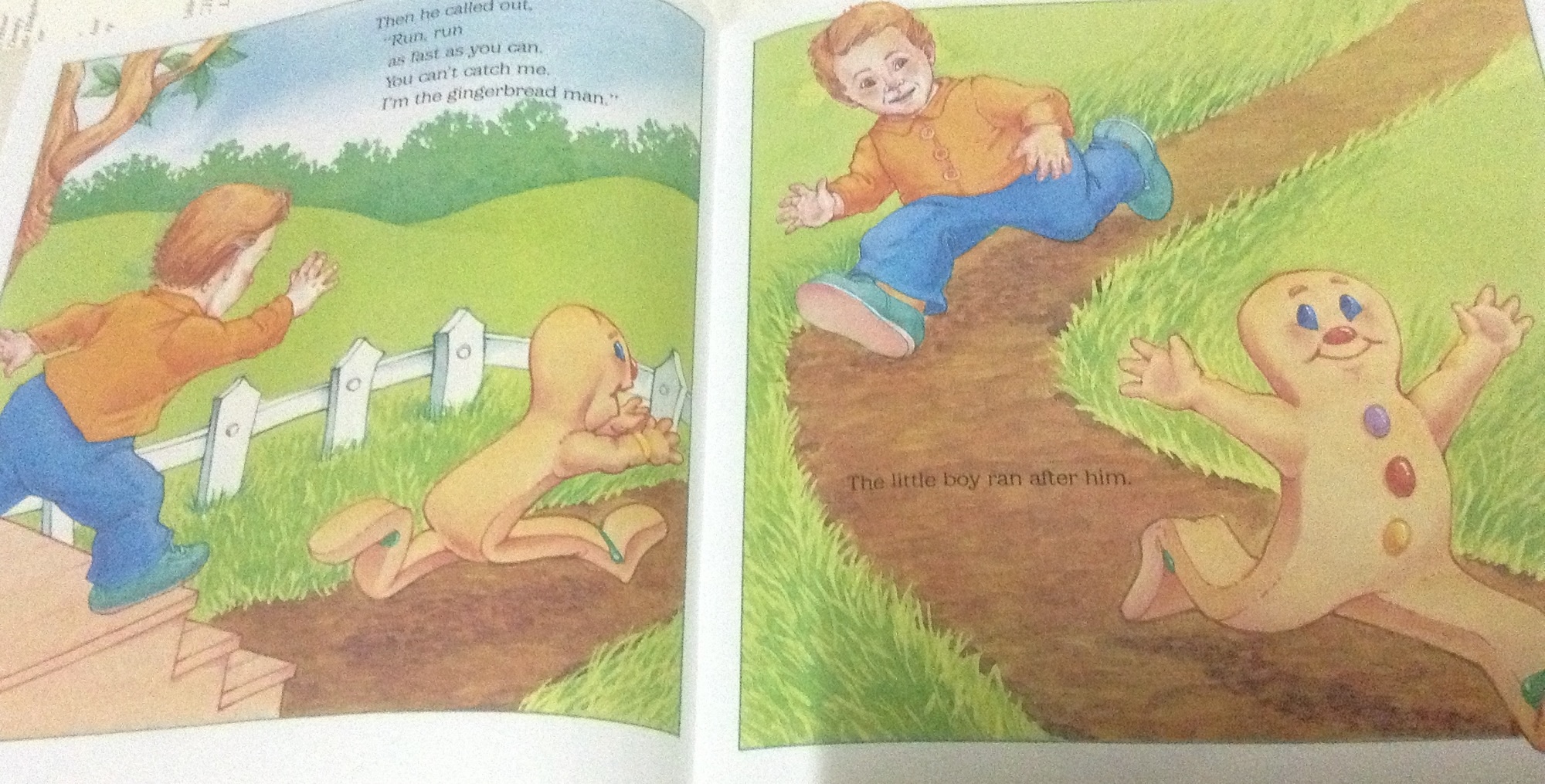 (4แถม4) The Gingerbread Man by Karen Schmidt ราคา 80