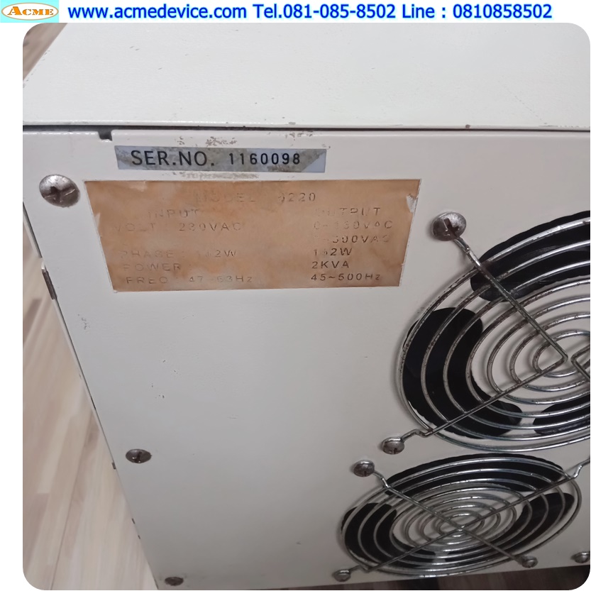 AC Power Supply Extech รุ่น 6220