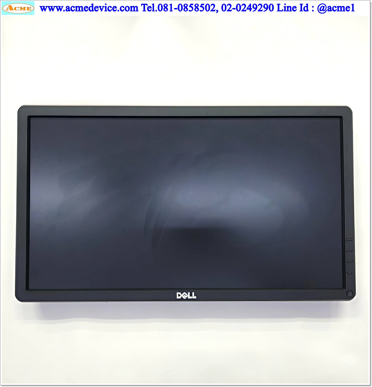 LCD Monitor Dell รุ่น P2014Ht, 19.5", 100-240V, Interface DP, DVI, VGA