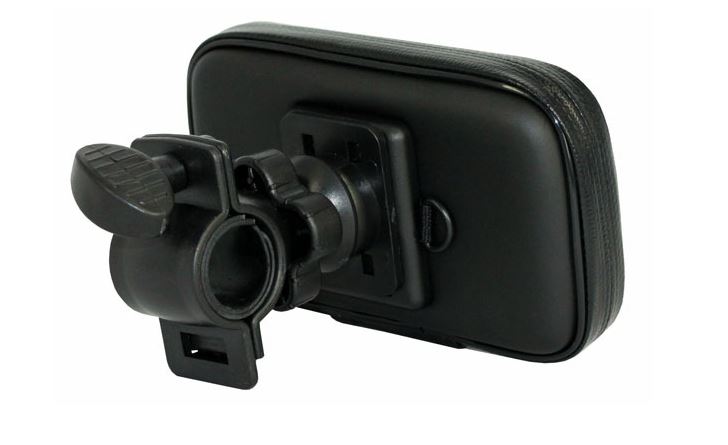 เคสกันน้ำติดรถจักรยานยนต์ สีดำ