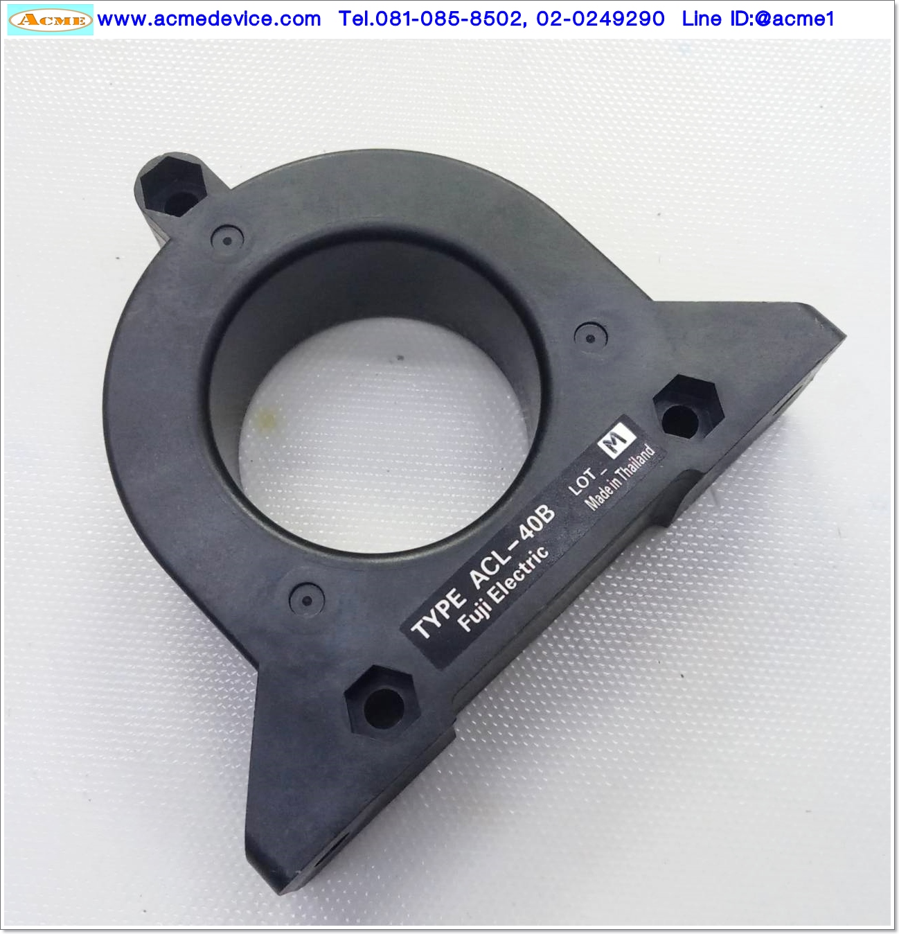 Ferrite Ring Fuji รุ่น ACL-40B, Dia 39.5 mm.
