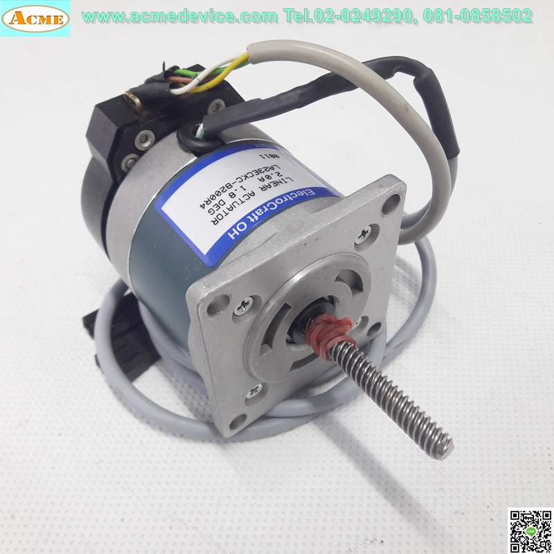 Stepping Motor Actuator Electrocraft รุ่น LA23ECKC-B200R4+E3-400-375-H-S1019, 2A