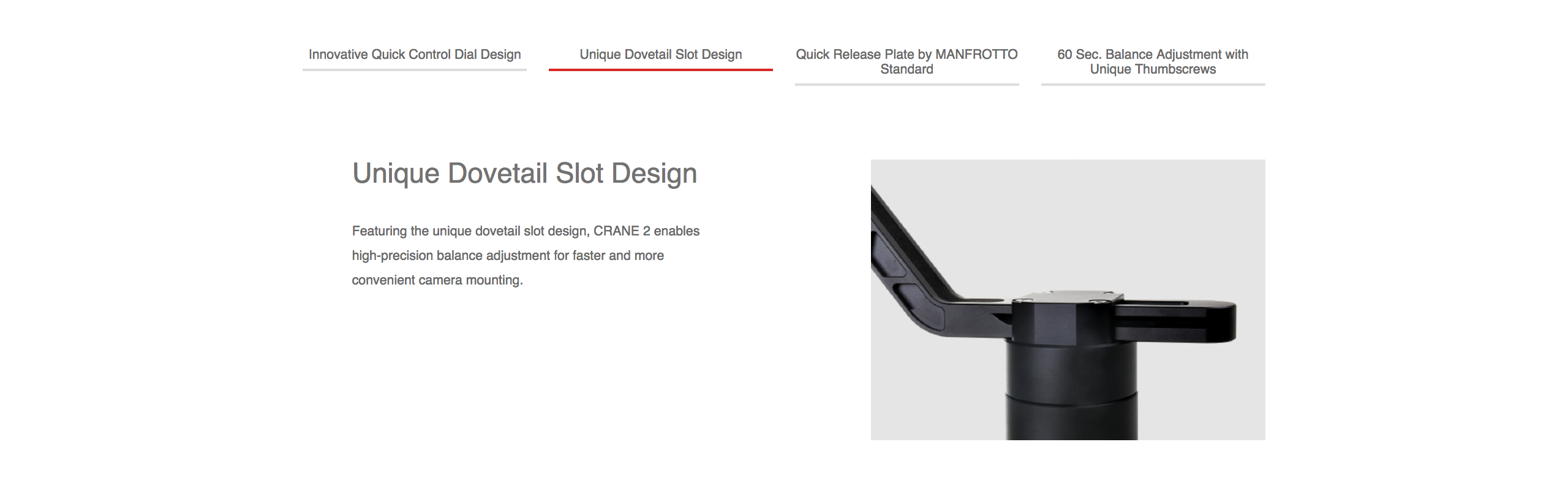 Zhiyun-Tech Crane2 3-Axis Handheld Gimbal Stabilizer (อุปกรณ์กันสั่นสำหรับกล้องDSLR)