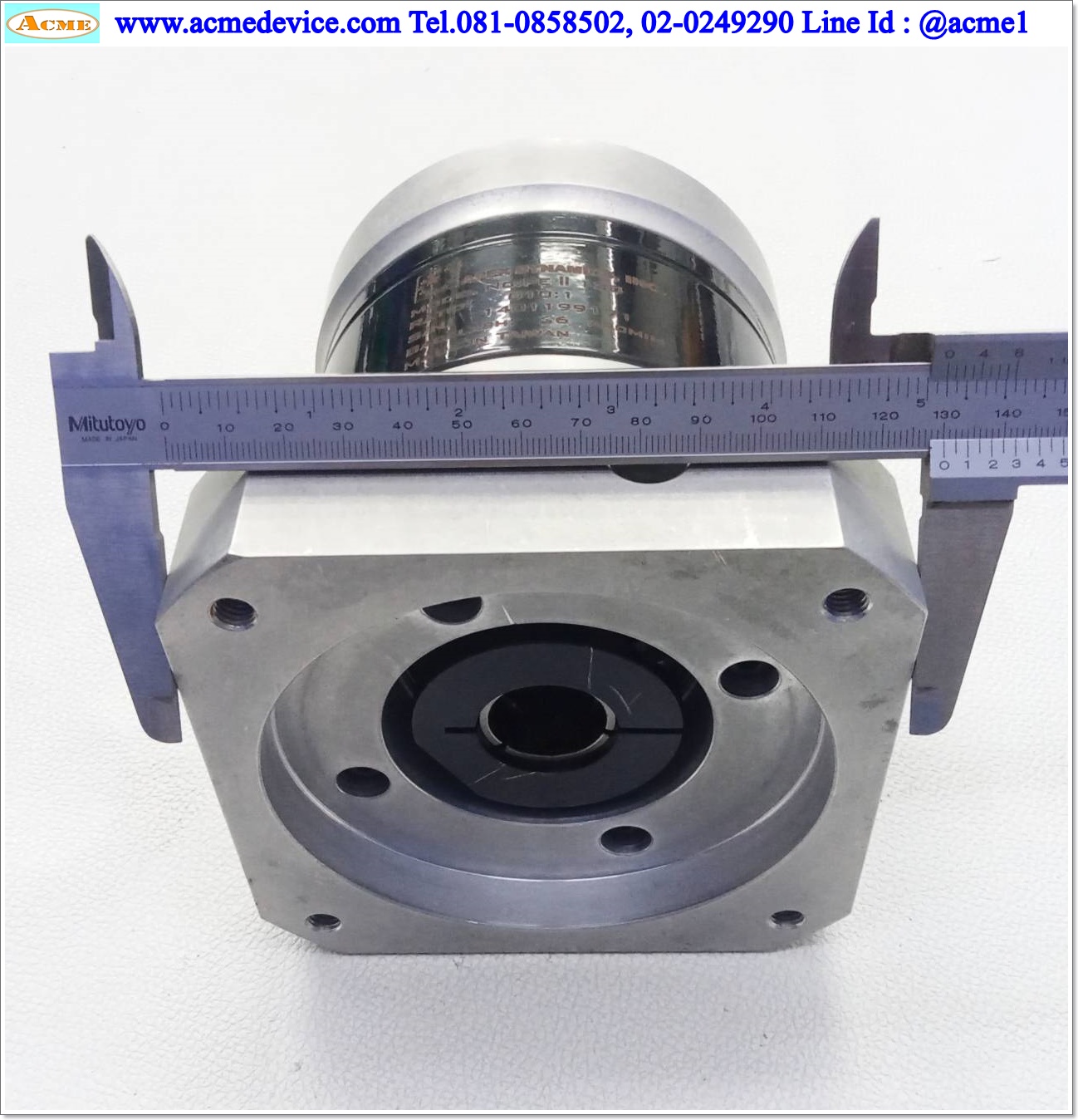 Gear Head APEX รุ่น PE ll 120, Retio 10:1 (เพลาเข้า 24 mm., ออก 32 mm.), for 1kW, 1.5kW, 3kW