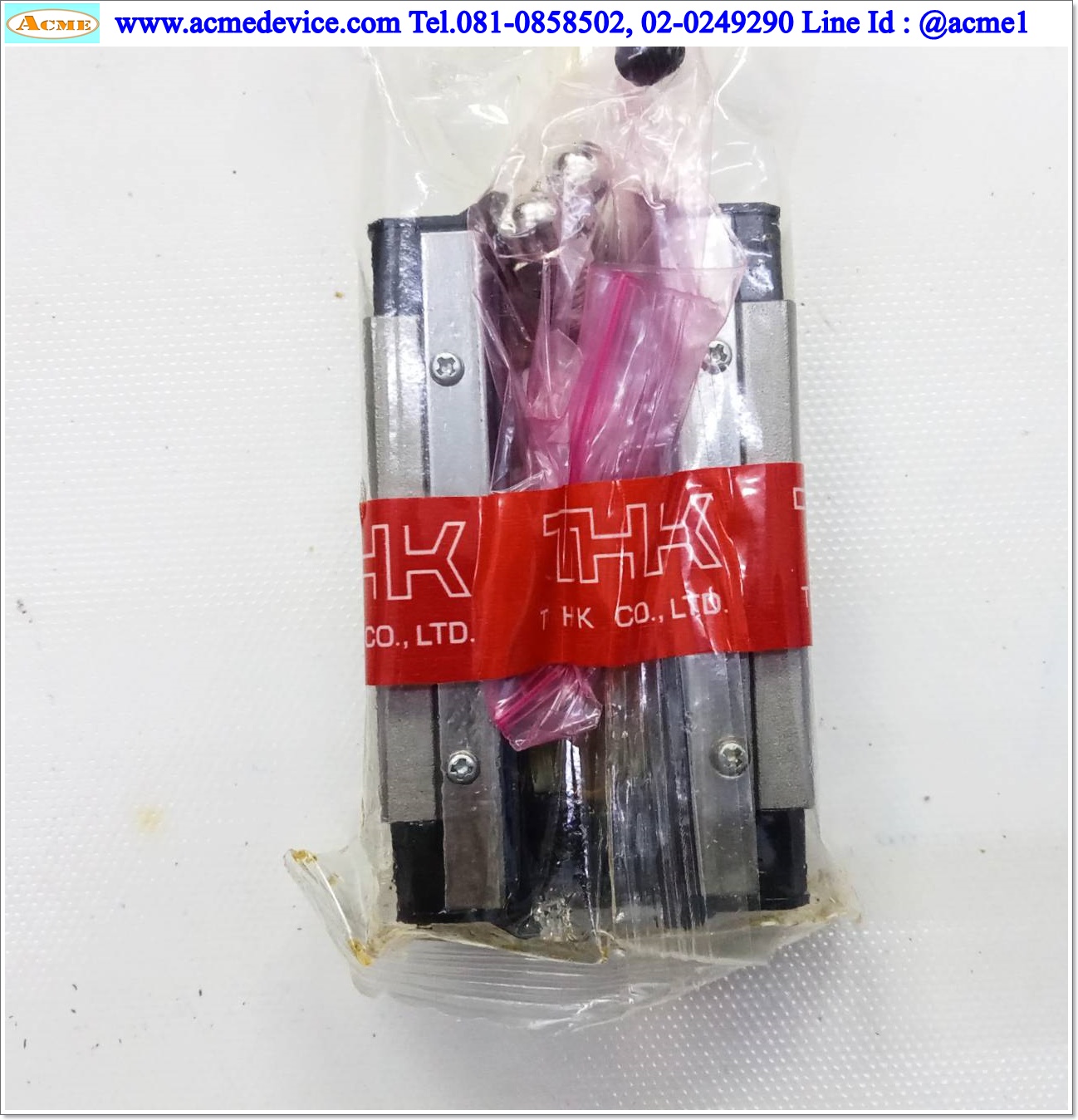 Linear Block THK รุ่น HSR20R1SS(GK), ร่อง 20 mm, ขนาด 45 mm.x 70 mm.x 25 mm.