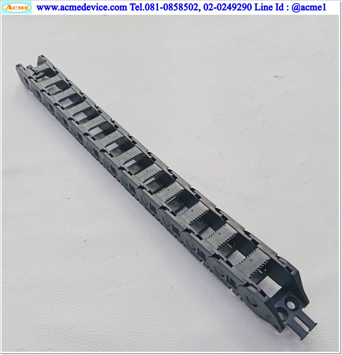 กระดูกงู Igus รุ่น 1500.025.035.0, ขนาด 39 x 485 x 28 mm.
