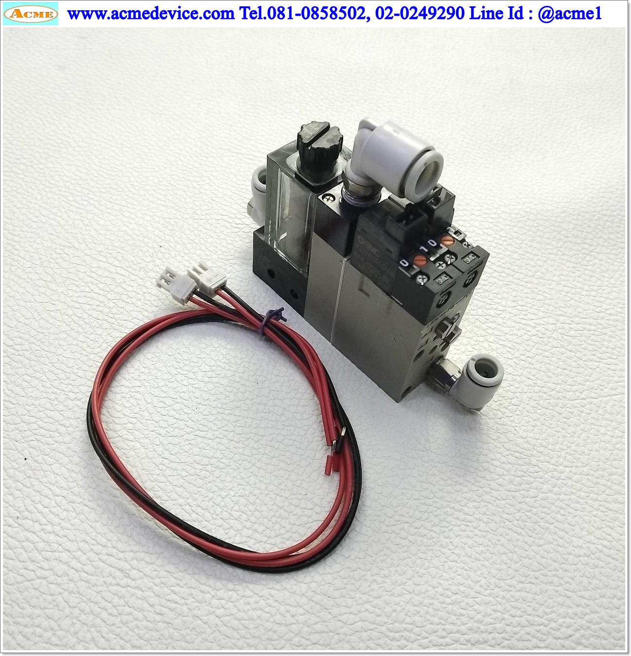 Vacuum Ejector SMC รุ่น ZX1102-K15L0ZB-F + VJ114-5LOZB, 24V