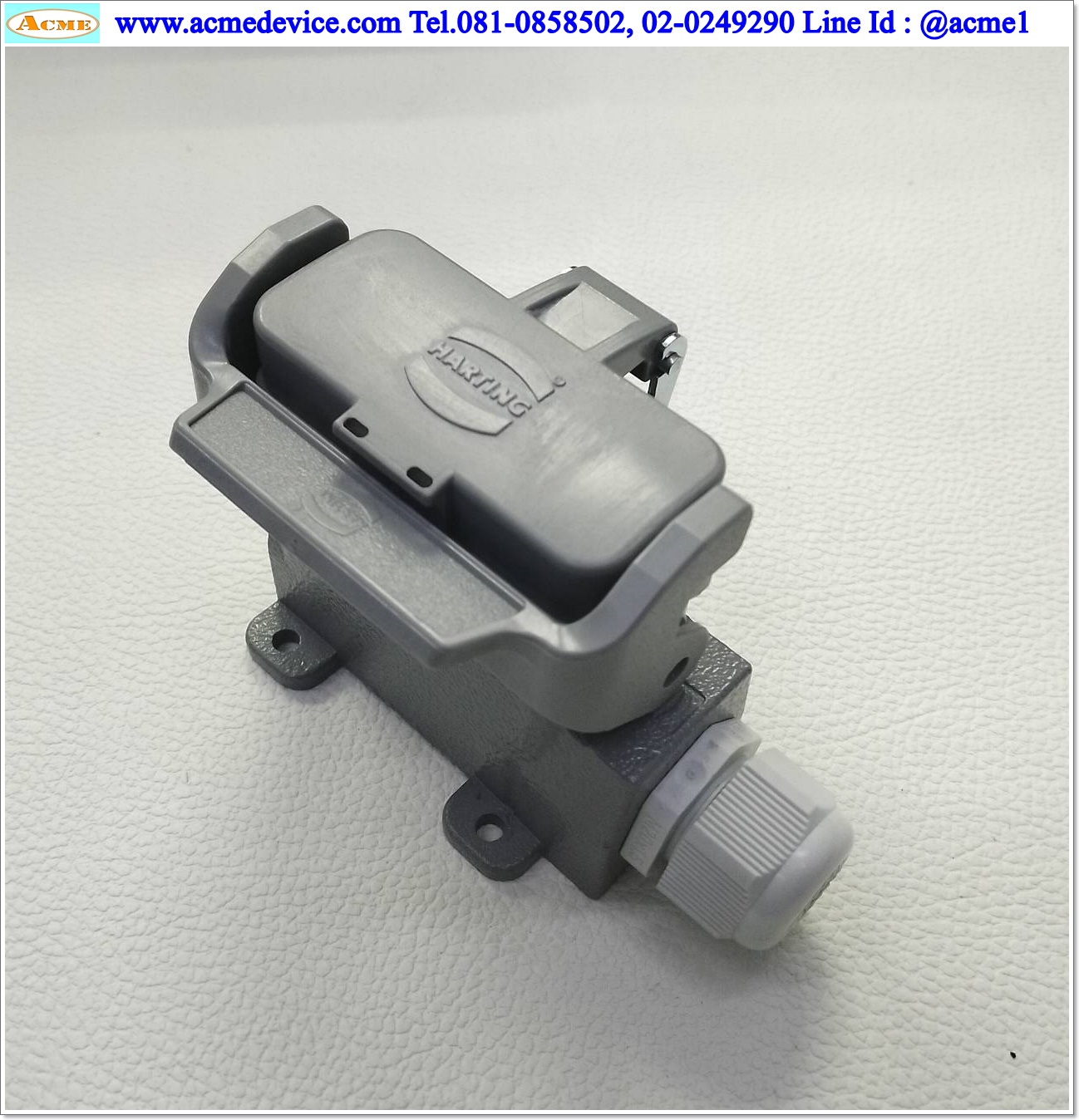 D-SUB HARTING รุ่น ZP-PNA-06-100, 9 Pin (ตัวผู้)