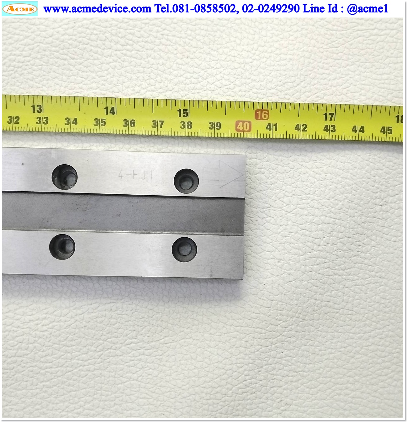 Linear Guide IKO รุ่น LWLFG42B, รางสไลด์ขนาด 42 mm. x 400 mm.