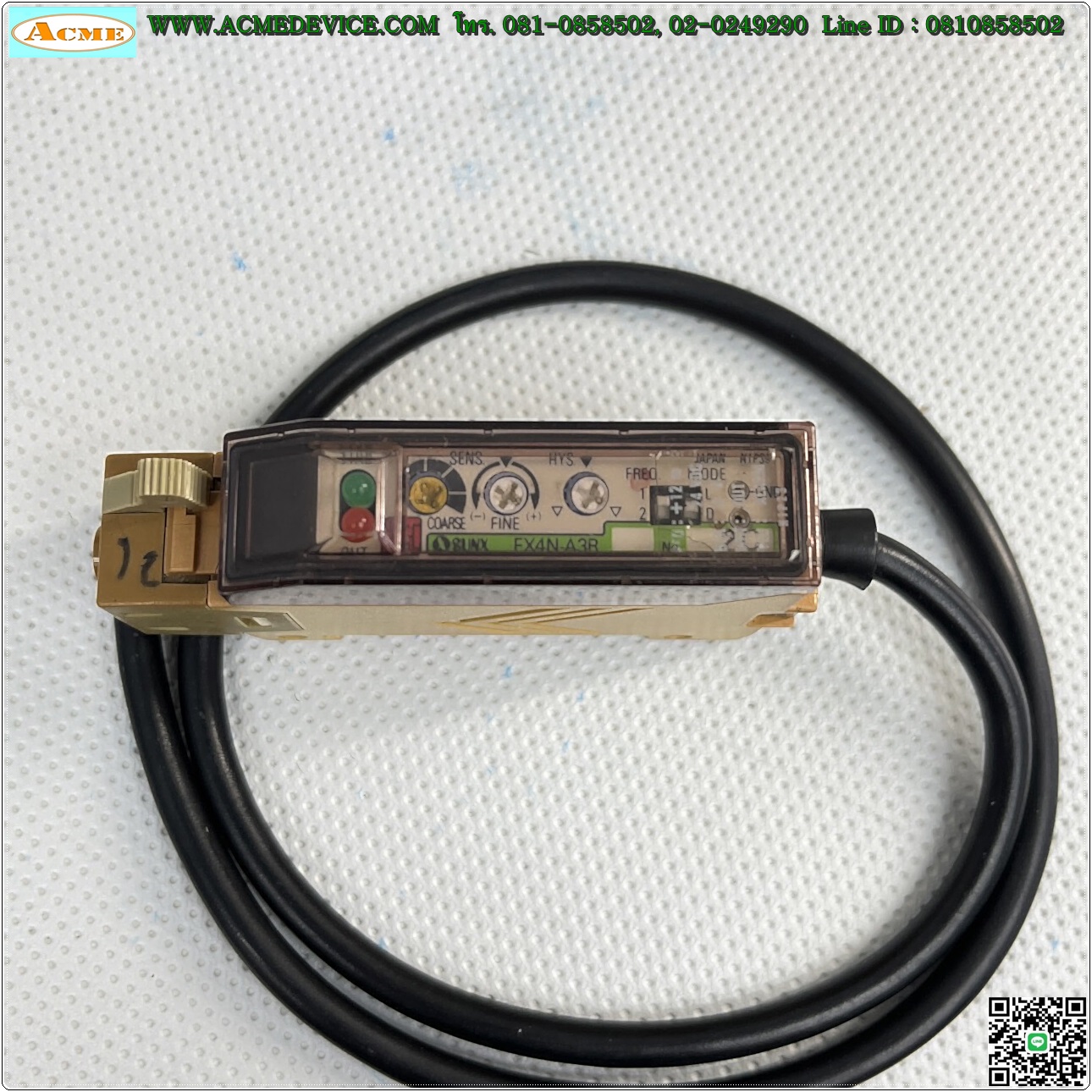 Fiber Amp Panasonic/SUNX รุ่น FX4N-A3R