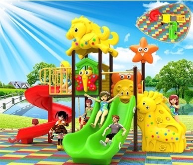 ชุด สไลเดอร์ม้าน้อยหรรษา เครื่องเล่นสนามกลางแจ้งและในร่ม