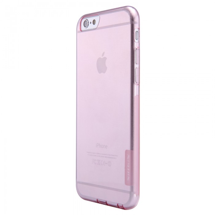 เคส iPhone6/6s สีชมพูใส nillkin แท้ TPU Case