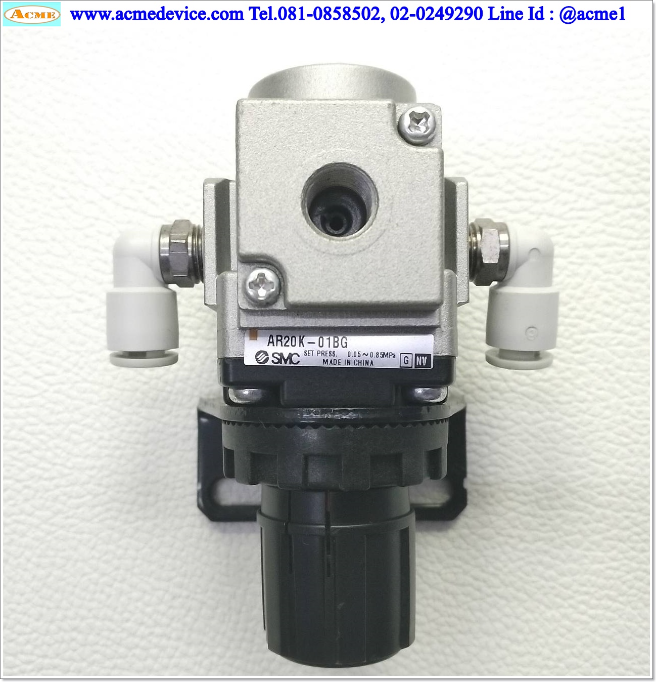Regulator SMC รุ่น AR20K-01BG, 0.05-0.85MPa