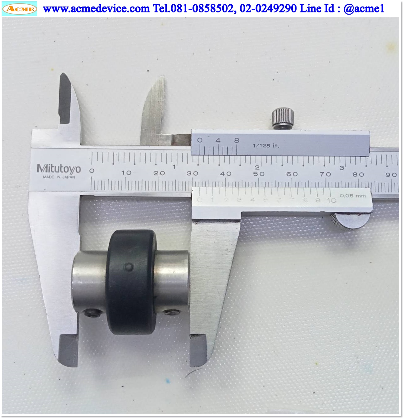 Coupling ขนาด ID 8/10mm, OD 30mm, L 32mm, Rubber Coupling