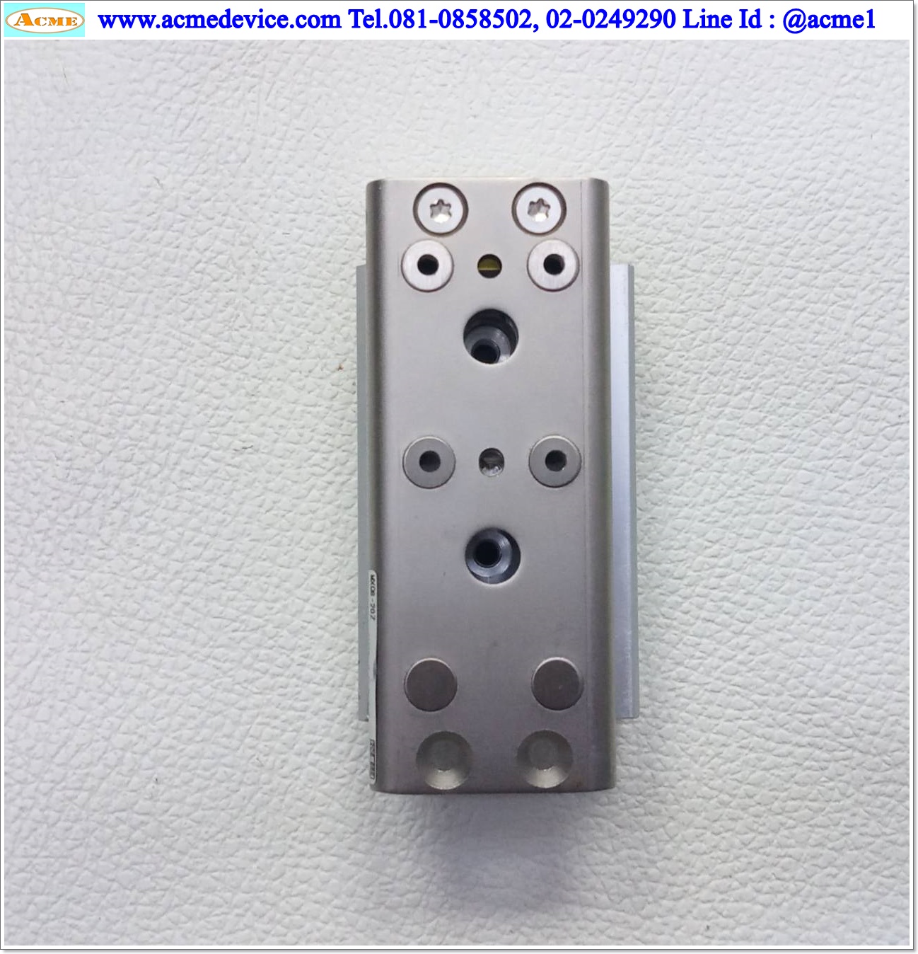 Guided Cylinder SMC รุ่น MXQ8-20Z, Bore 8 mm., Stroke 20 mm.