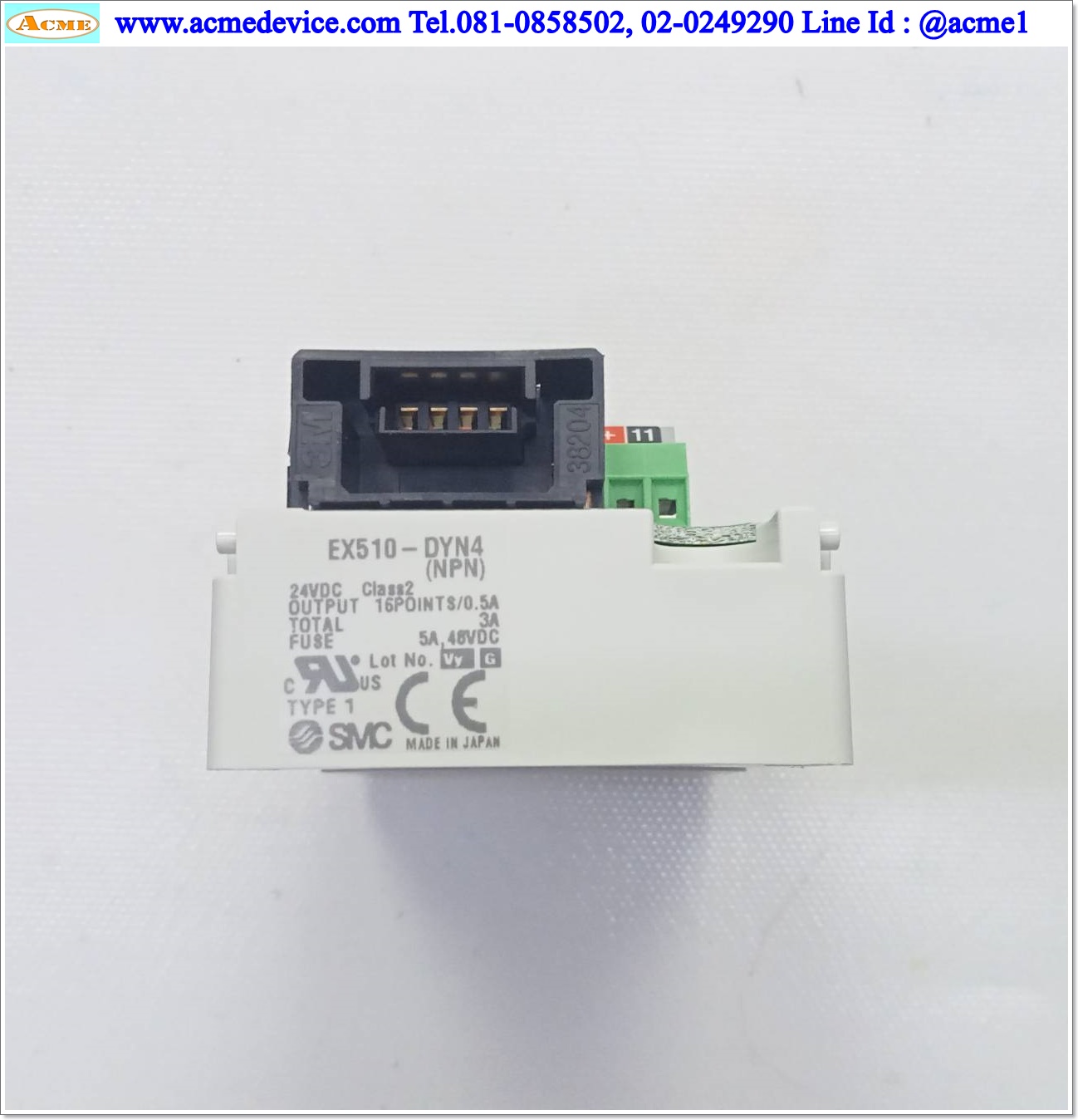 INTERFACE UNIT SMC รุ่น EX510-DYN4, NPN, 24Vdc