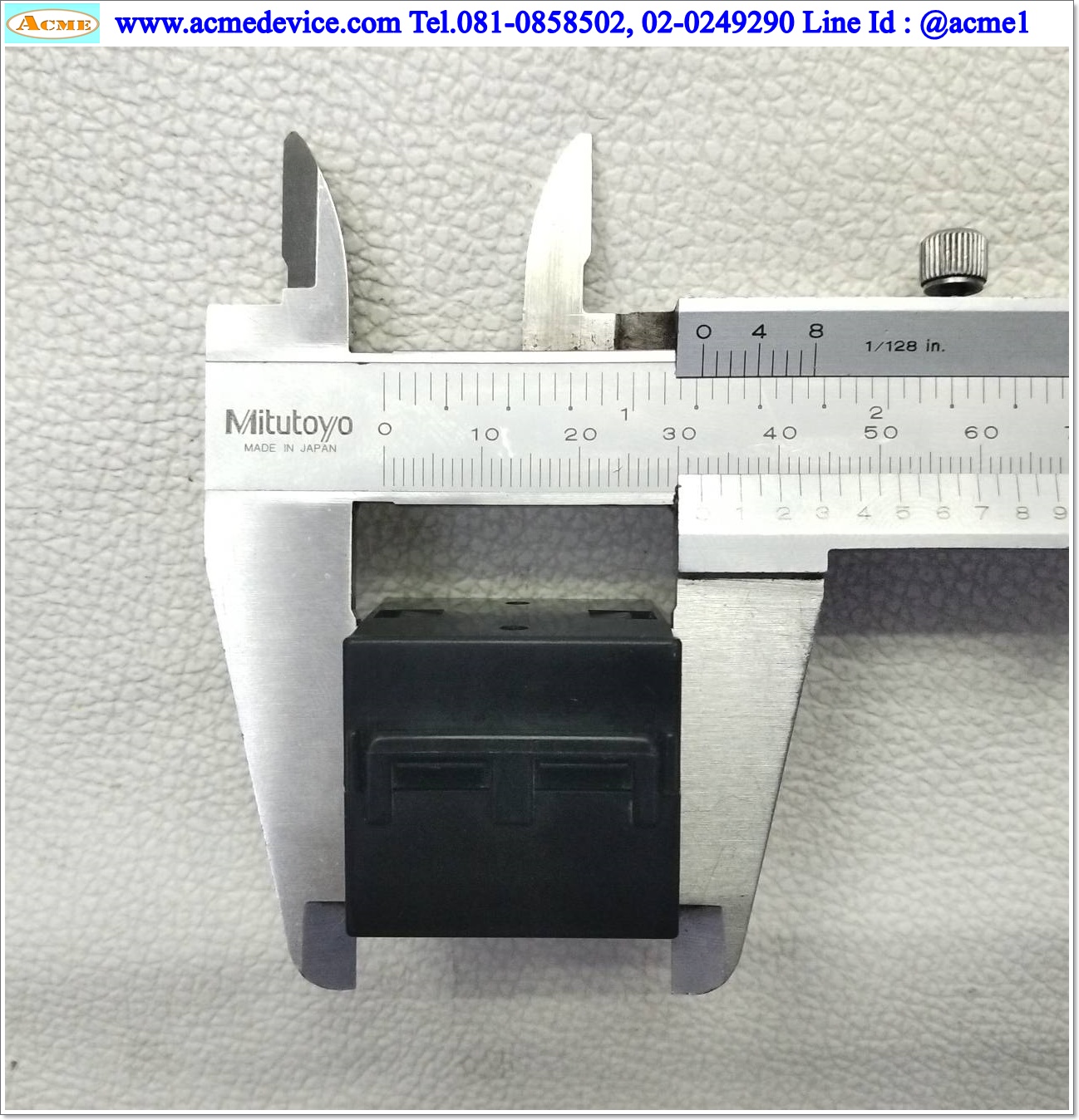Ferrite Clamp, แกนเฟอร์ไรต์แบบรัดข้อ รุ่น Dia 14 mm., ขนาด 29 mm x 32 mm.