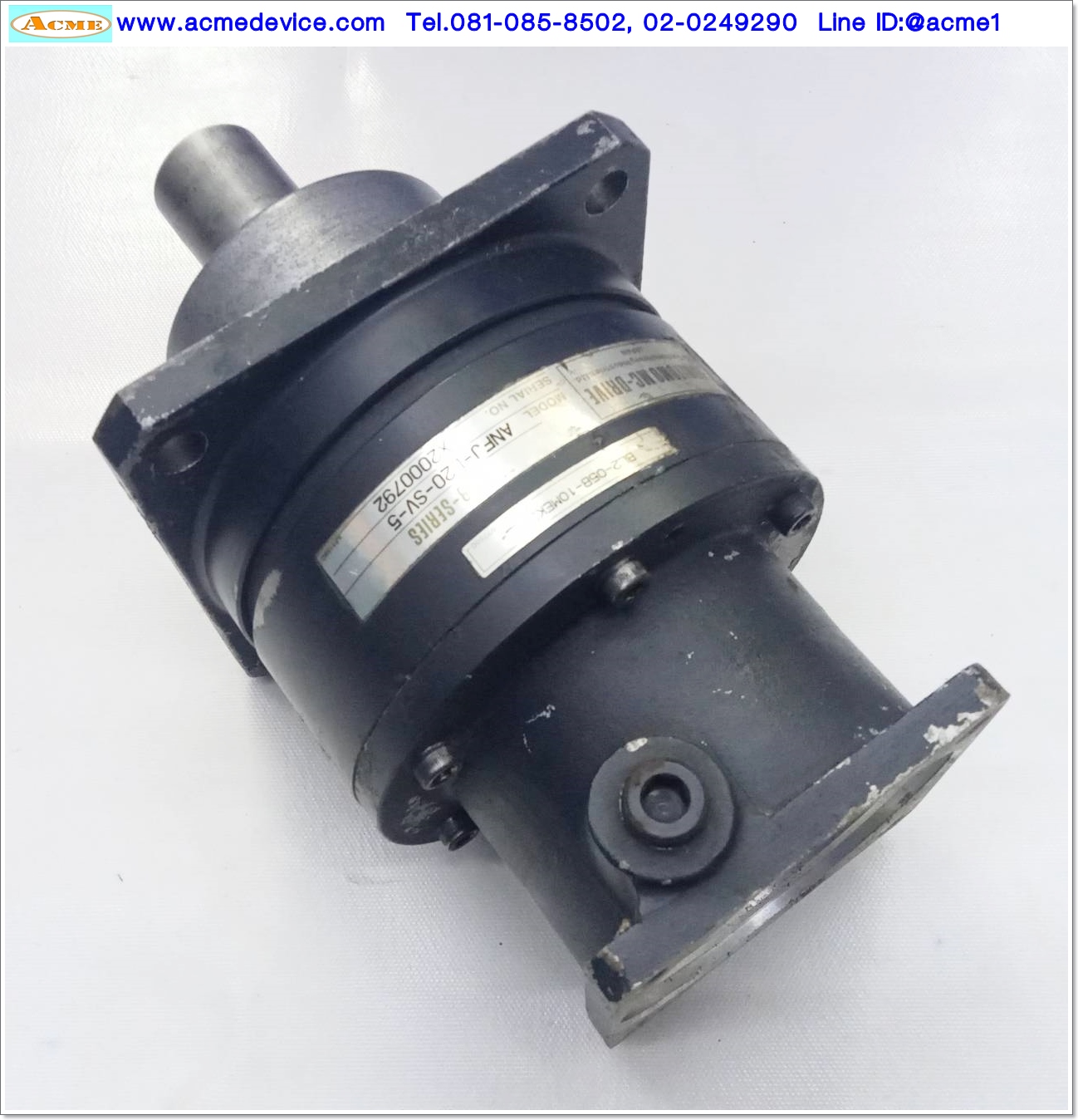 Gear Head Sumitomo รุ่น ANFJ-L20-SV-5, Ratio 5:1, (เพลาเข้า 24mm, ออก 35mm.),for 1.5kW, 3kW