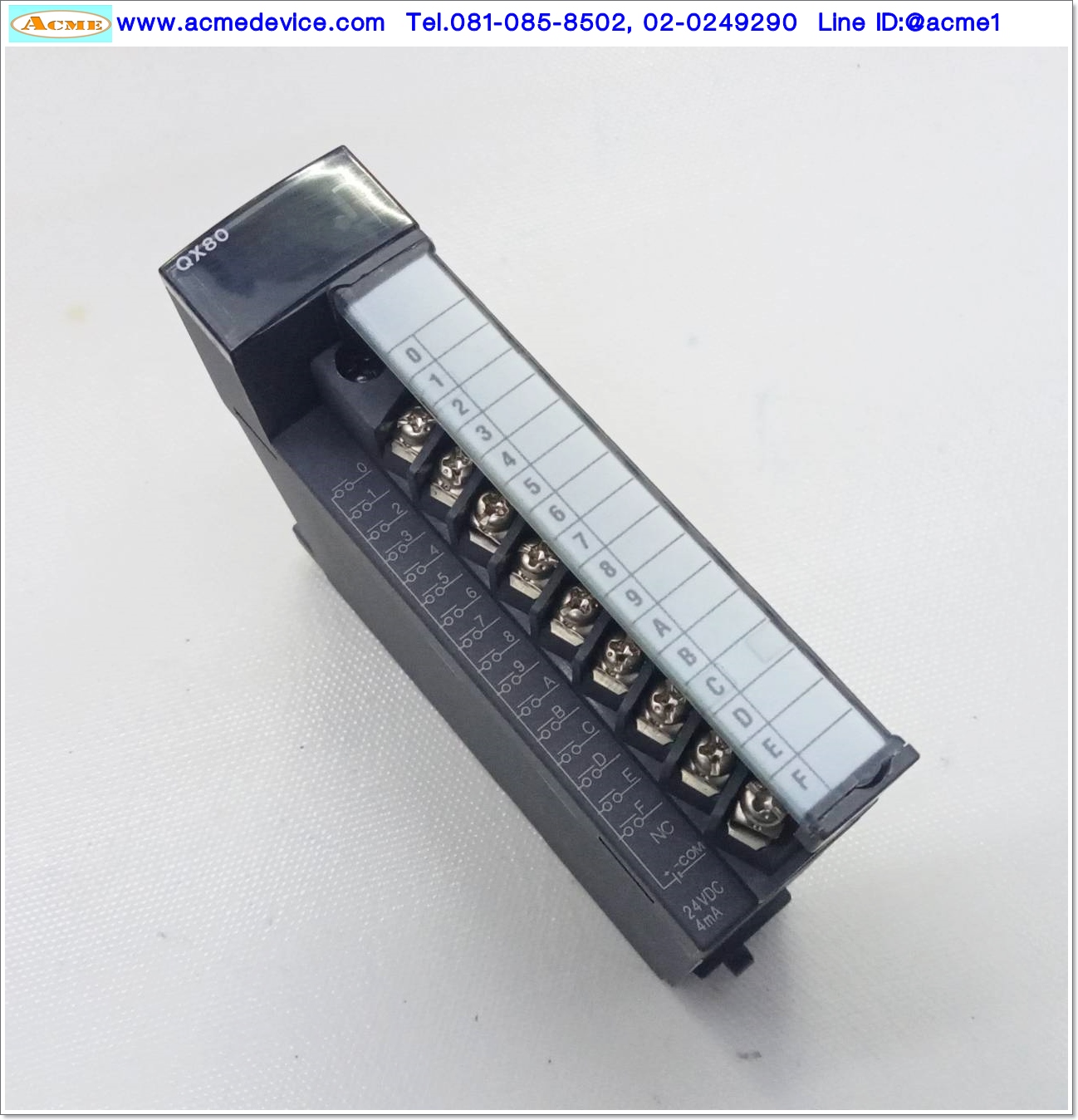 PLC MITSUBISHI รุ่น QX80, Input Unit