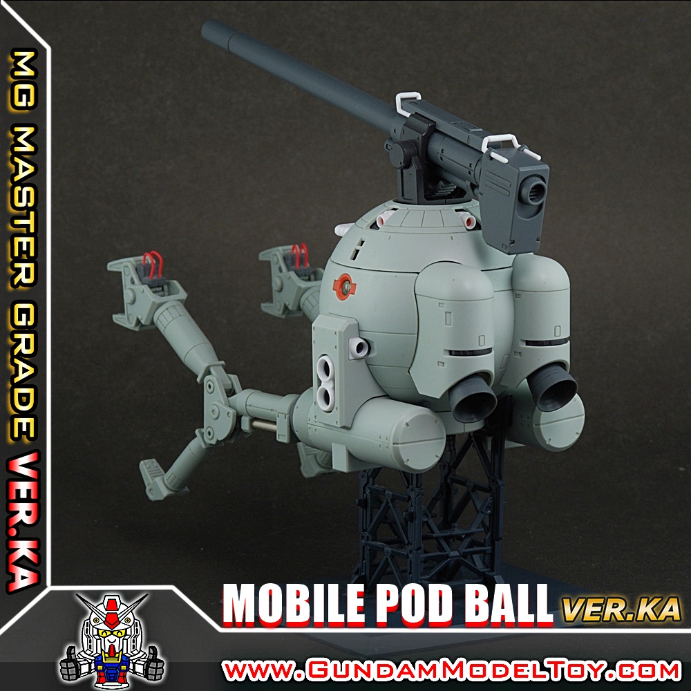 MG 1/100 MOBILE POD BALL VER.KA โมบาย พ็อด บอล เวอคะ
