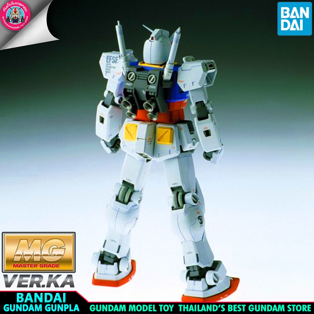 BANDAI GUNPLA MASTER GRAGE MG 1/100 RX-78-2 GUNDAM VER KA โมเดล กันดั้ม กันพลา GundamModeltoy
