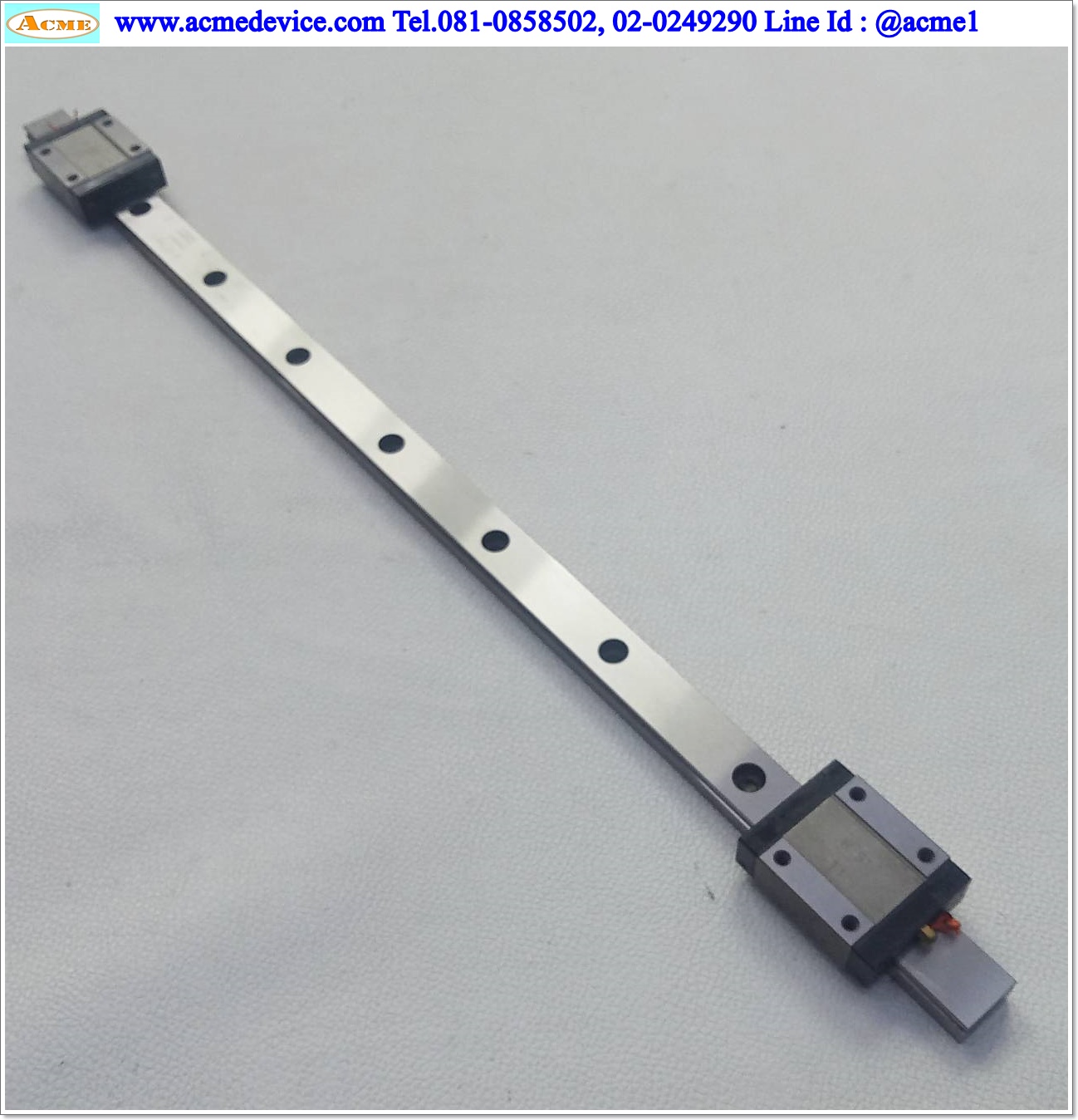 Linear Block and Rail IKO รุ่น LWL20B, รางสไลด์ขนาด 20 mm x 540 mm. (2 Block)