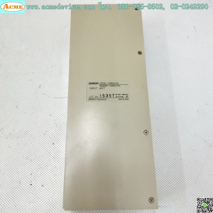 PLC Omron รุ่น C500-ID501CN, 3G2A5-ID501CN, Input Unit