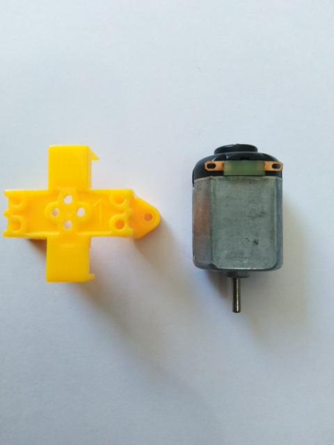 มอเตอร์ของเล่นพร้อมสายไฟและชุดล็อก