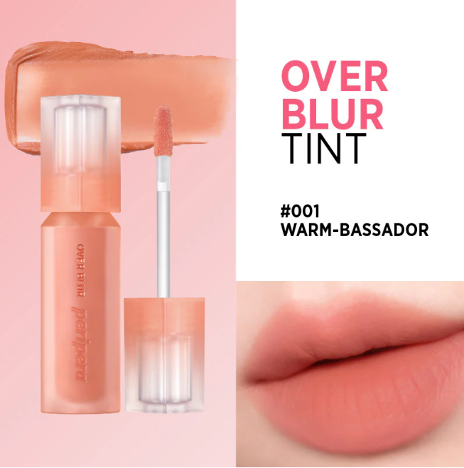 ลิปเพริเพร่า Peripera Over Blur Tint สี01 Warm Bassador