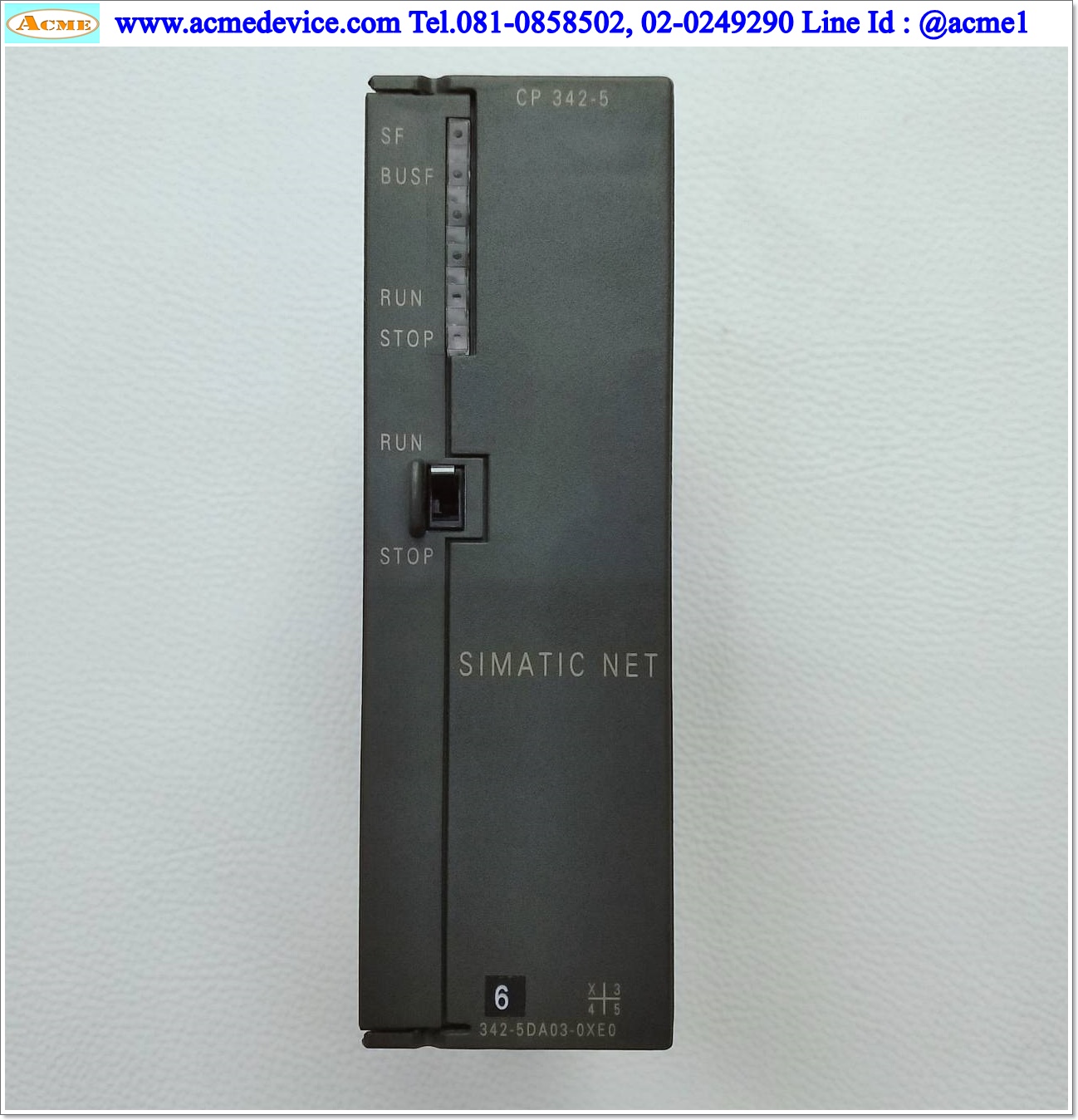 PLC Siemens Simatic รุ่น 6GK7342-5DA03-0XE0, CP 342-5, NET CP PROFIBUS