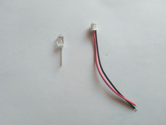 หลอด LED 5 ม.ม.แสงม่วง
