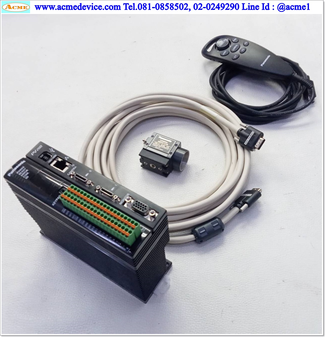 Panasonic Imagechecker รุ่น ANPV0202ADP & Camera ANPVC1210 & Camera Cable ANPVC8105 & Keypad ANPVP03