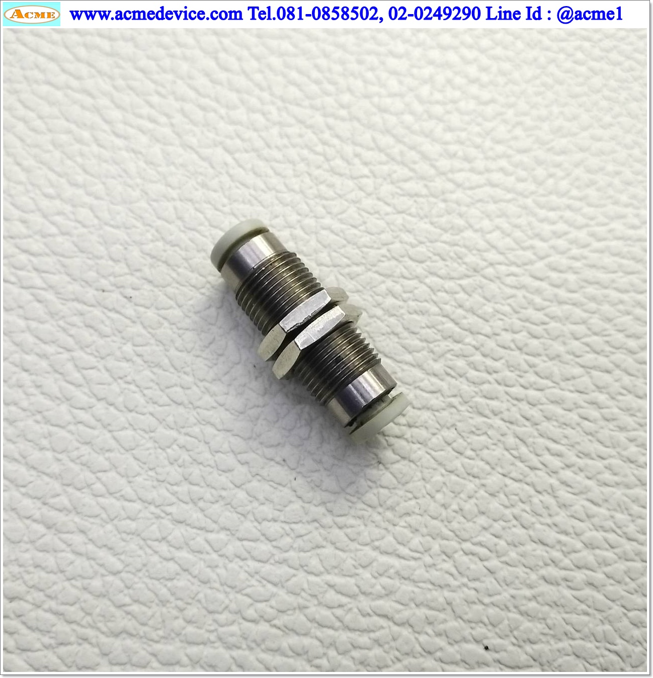 ข้อต่อลม SMC รุ่น KQ2E04-00A, Bulkhead Union, สายลม 4 มม.