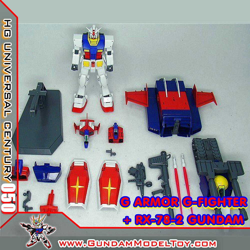 HG 1/144 G ARMOR G-FIGHTER + RX-78-2 GUNDAM